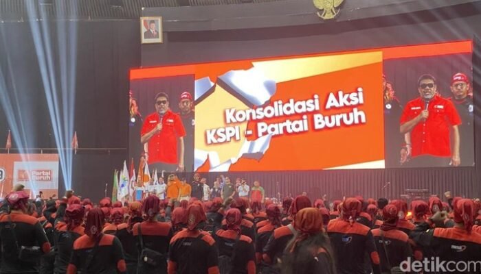 “MARI BANGUN NATION! Buruh Konsolidasi Nasional di JCC, Tuntut UMP 2026 Naik 10,5 Persen”