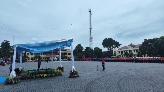 155 Ribu Personel Kesiap Siaga Bencana di Seluruh Indonesia, Pimpin oleh Kapolri di Mako Brimob Depok