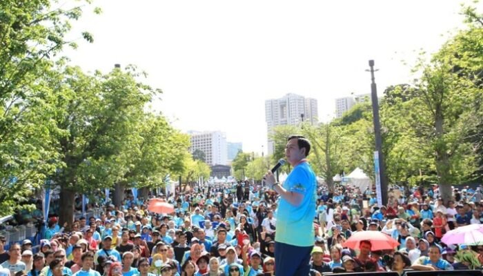 Funwalk DPD: 2 Rekor MURI dan Proklamasi Hari Demokrasi Sehat