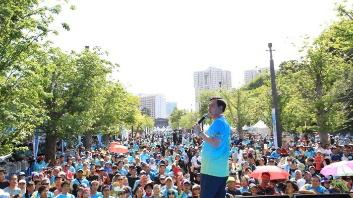 Funwalk DPD: 2 Rekor MURI dan Proklamasi Hari Demokrasi Sehat