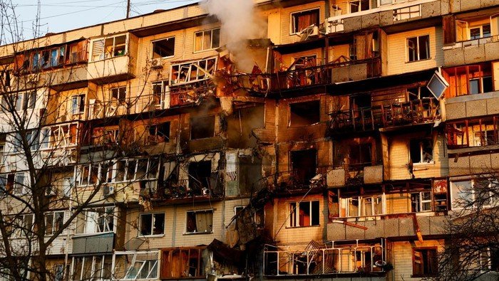 Perang Berkepanjangan, Serangan Besar-besaran Rusia ke Ukraina Berlanjut