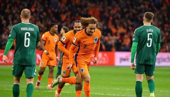 “Belanda Vs Lithuania: Menang Telak, Singa Oranye Terbang ke Piala Dunia!”