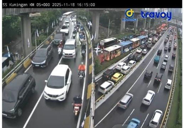 Hujan Jakarta: Banjir dan Macet, Warga Terjebak di Jalan!