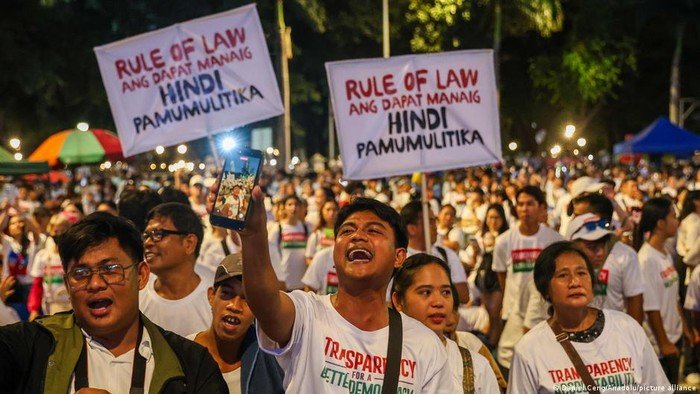 Aksi Protes Korupsi Guncang Filipina, Dinasti Marcos Retak - Update 2