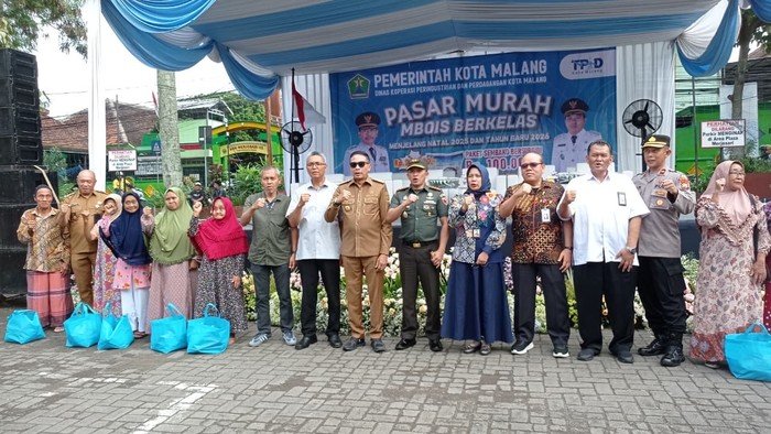 Nataru di Malang, Pasar Murah Mbois Hadir untuk Warga