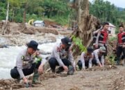 Sebelum Misi Kemanusiaan Tamat, Polda Riau ‘Wariskan’ Pohon di Agam, Bentuk Kehadiran yang Berarti
