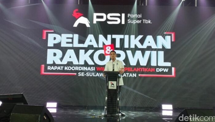 “Dibuka Siang Ini, PSI Jawab Soal Pilih Tak Undang Prabowo di Rakernas”