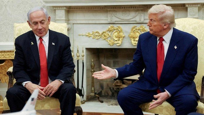 Dari Tel Aviv ke Washington, Netanyahu Bicara Rudal Iran dengan Trump!