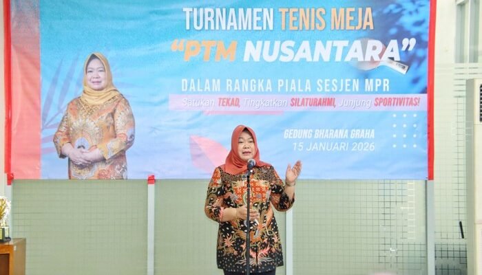 Final Turnamen Tenis Meja Piala Sesjen MPR: Saatnya Pemain Membuktikan Sportivitas Mereka