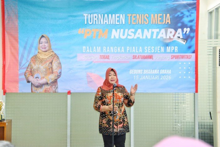 Final Turnamen Tenis Meja Piala Sesjen MPR: Saatnya Pemain Membuktikan Sportivitas Mereka