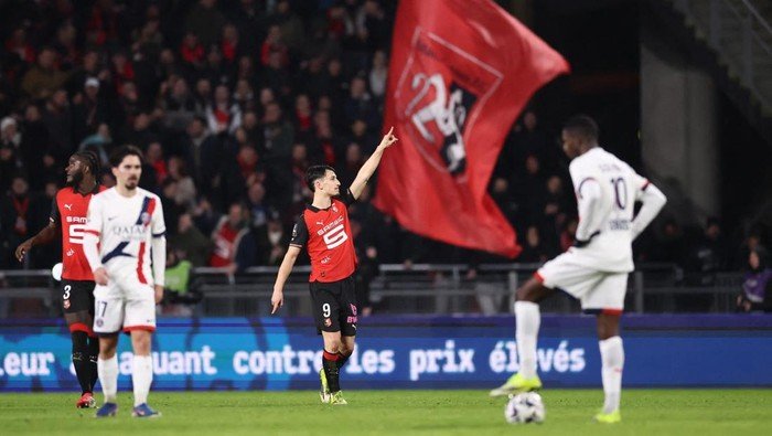 Rennes Vs PSG: Les Parisiens Tumbang 1-3, Kekalahan Mengejutkan di Roazhon Park!