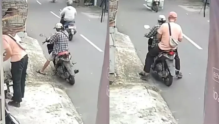 Dua Pria Viral Tempel QR Code, Diduga Hubungkan ke Situs Judol