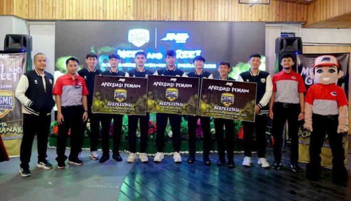“JNE Berikan Hadiah Mengejutkan kepada Pemain Cosmo JNE FC yang Perkuat Timnas Futsal Indonesia”