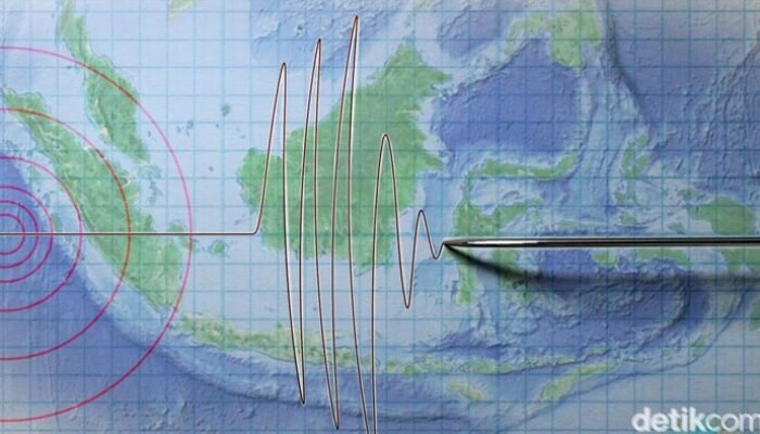Gempa M 4,1 Guncang Bali, Pusat Gempa 81 Km Barat Daya Kuta Selatan