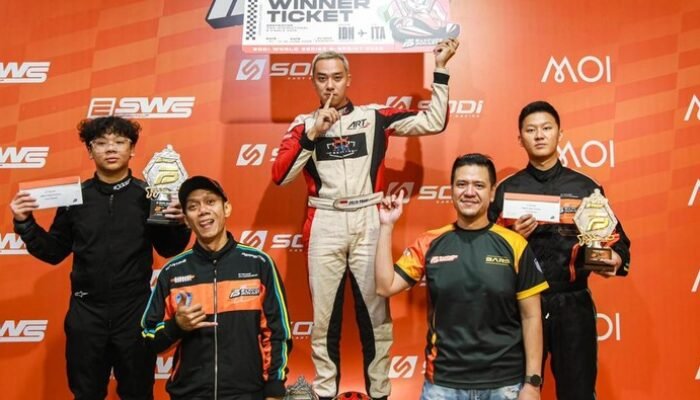 Dari Jakarta ke Italia, 4 Pebalap Barcode Gokart Bersaing diArena Internasional!