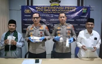 Skandal Penjualan Obat Ilegal di Depok, Polisi Ungkap 1.100 Butir COD!