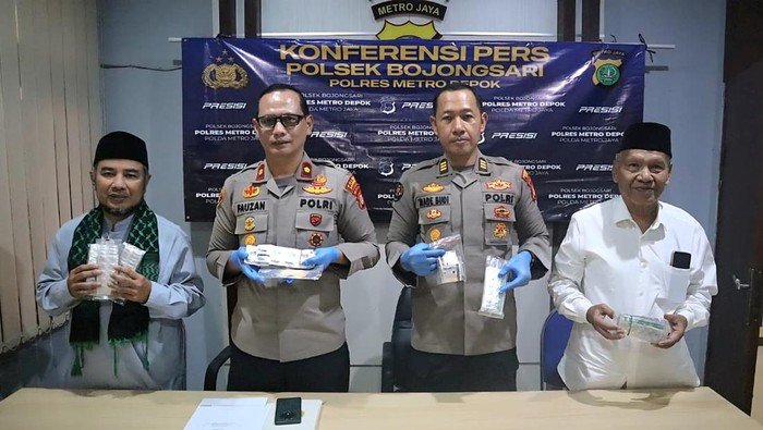 Skandal Penjualan Obat Ilegal di Depok, Polisi Ungkap 1.100 Butir COD!