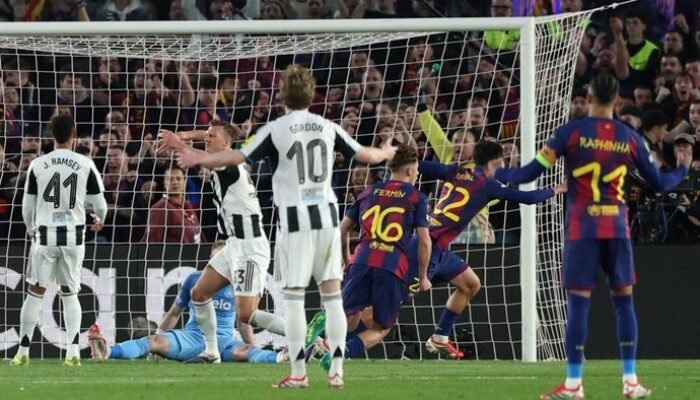 Barcelona Vs Newcastle: 5 Gol yang Membuat El Barca Unggul 3-2 di Babak I, Pertandingan yang Tak Terlupakan!