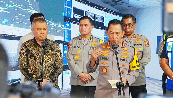 Kapolri Gelontor Solusi, Arus Balik Dikendalikan dengan One Way Sepenggal