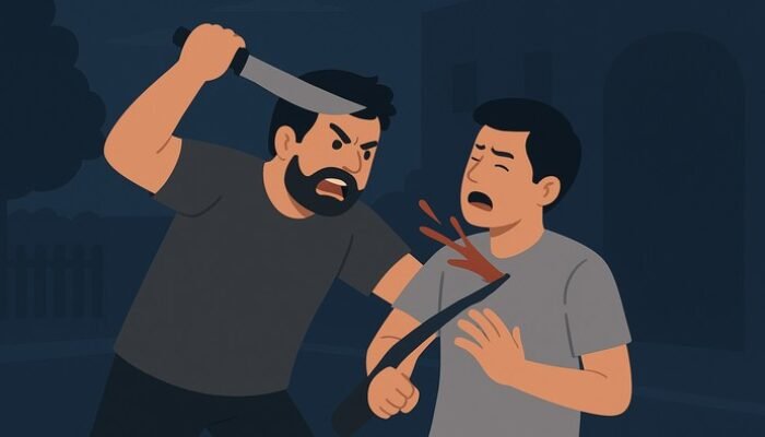 ODGJ Ngamuk di Grobogan, 6 Orang Tewas dalam Kebakaran Pisau!